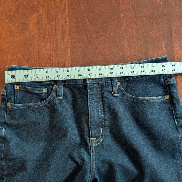 J Crew Factory Essential Straight Ankle Jeans, Size 29 - Picture 7 of 10